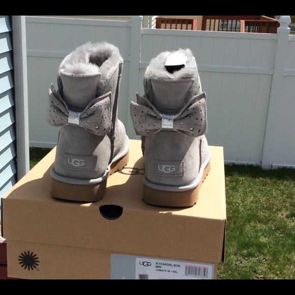 UGG STARGIRL Bow MINI - Picture 2 of 6